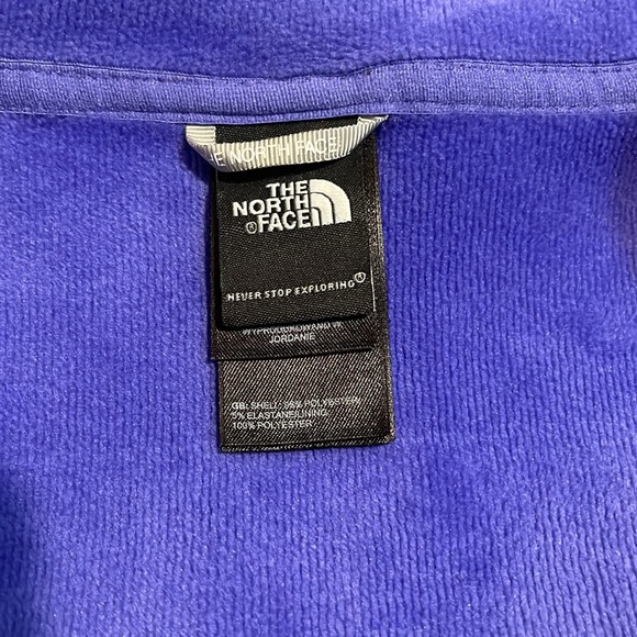 The North Face Women’s Agave Jacket Large Purple with Teal Blue Details - Picture 7 of 13